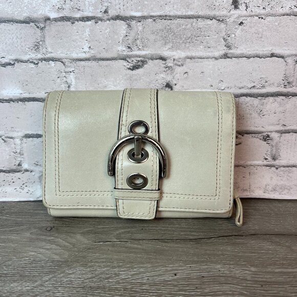 Coach Trifold Soho Leather Wallet - Picture 1 of 7